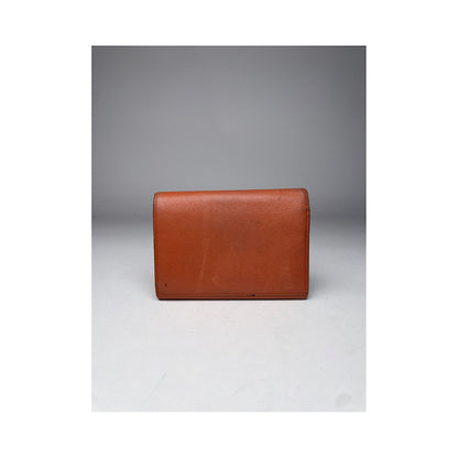 Burberry Orange Leather Wallet image 2