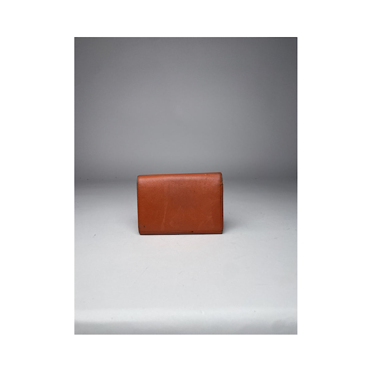 Burberry Orange Leather Wallet image 3