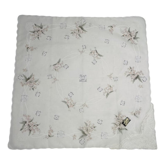 Celine White Silk Silk Handkerchief image 1