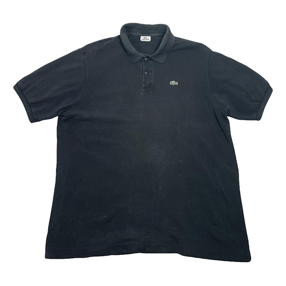 Lacoste Black Cotton Polo Shirt image 1