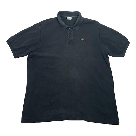 Lacoste Black Cotton Polo Shirt image 1
