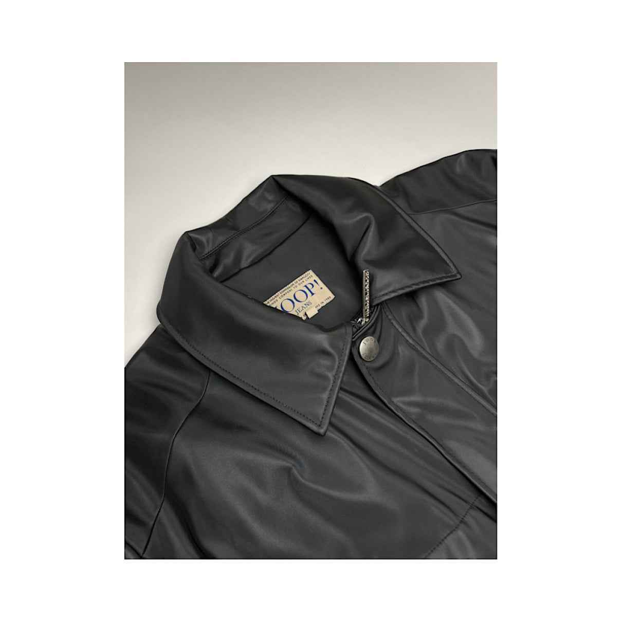 JOOP! Black Leather Jacket image 3