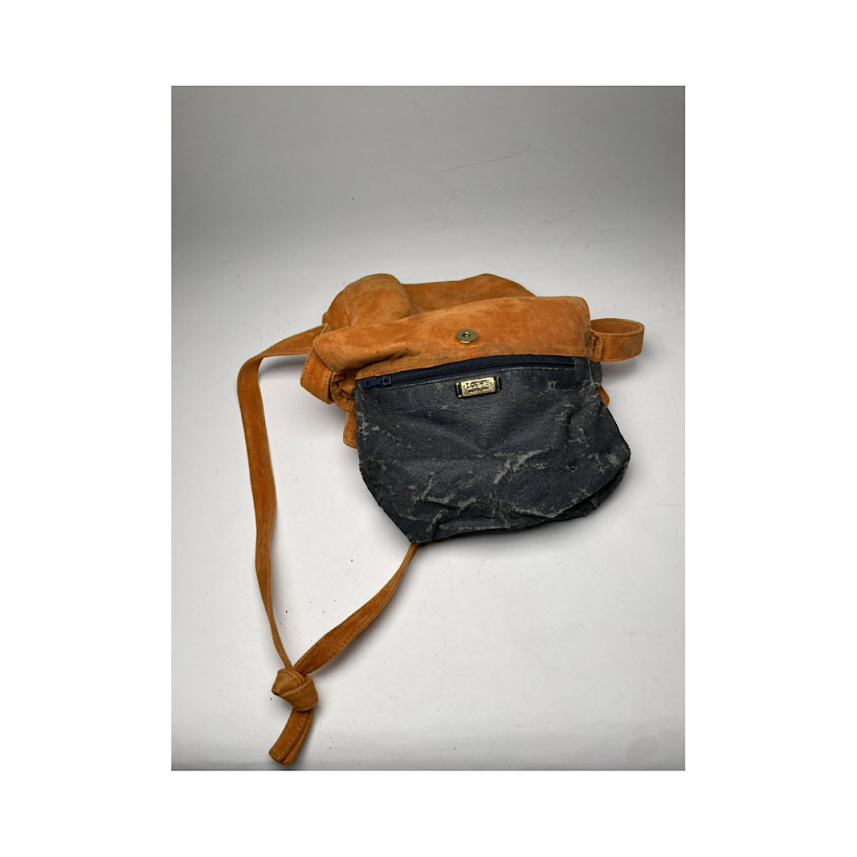 Loewe Flamenco Orange Leather Handbag image 3