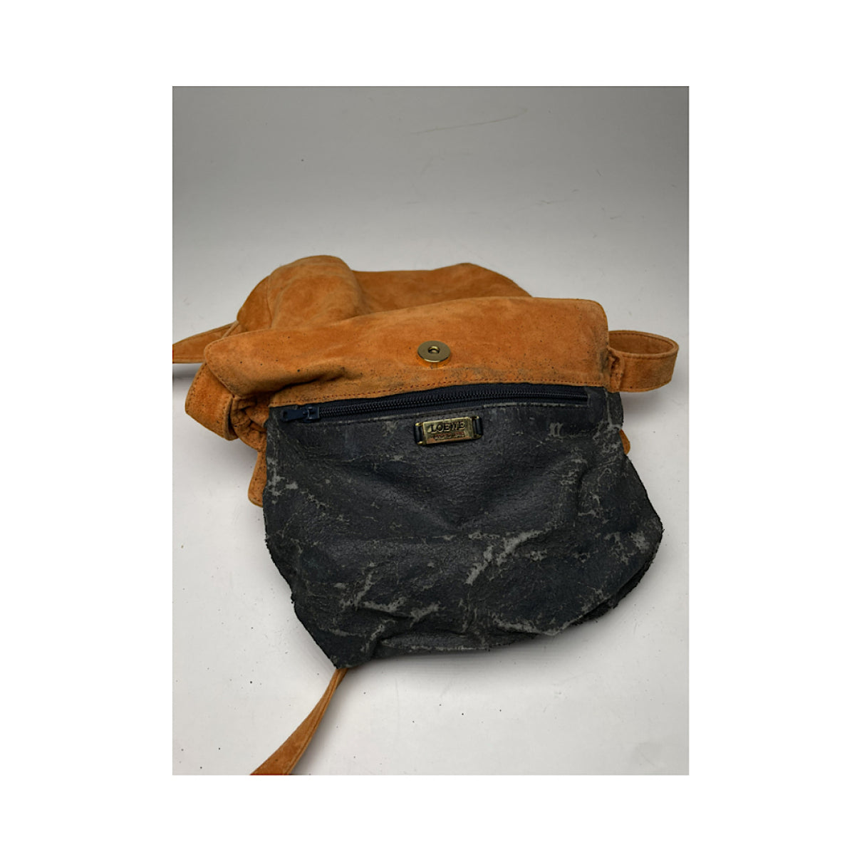 Loewe Flamenco Orange Leather Handbag image 4