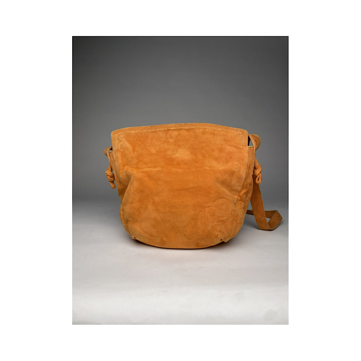 Loewe Flamenco Orange Leather Handbag image 5