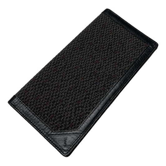 Yves Saint Laurent Black Leather Purse image 1