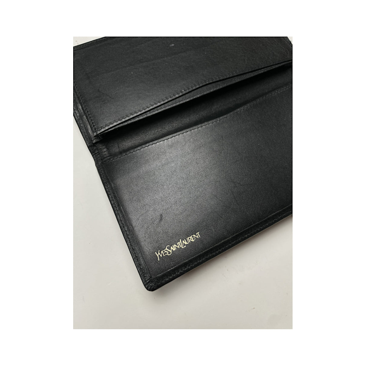 Yves Saint Laurent Black Leather Purse image 5