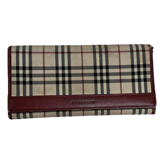 Burberry Beige Leather Wallet image 1