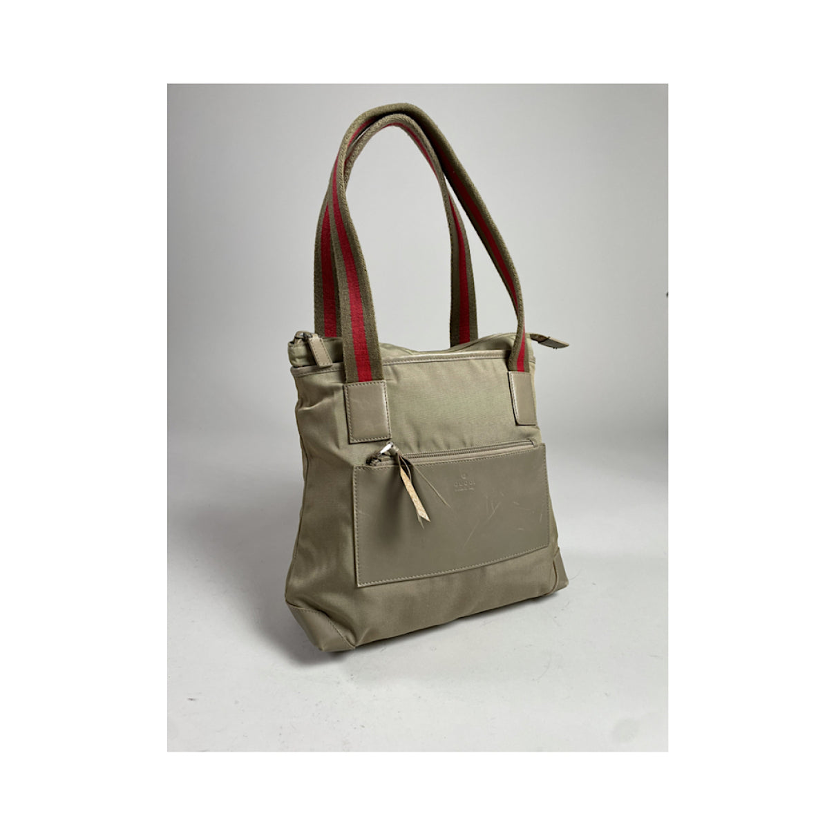 Gucci Sylvie 1969 Beige Polyester Handbag image 3