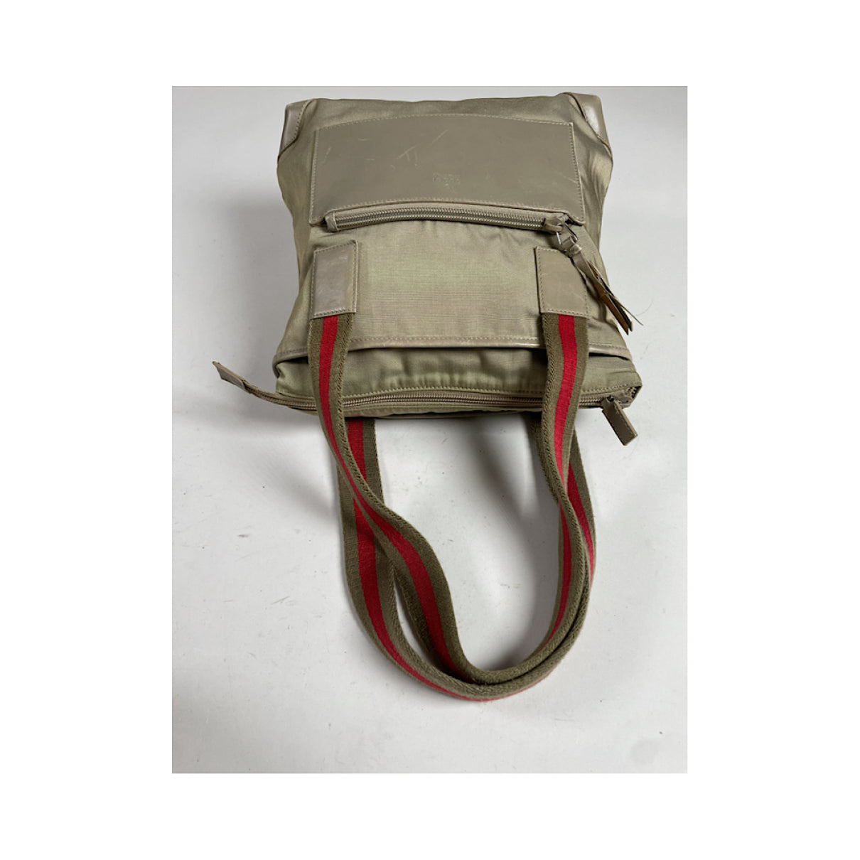 Gucci Sylvie 1969 Beige Polyester Handbag image 4