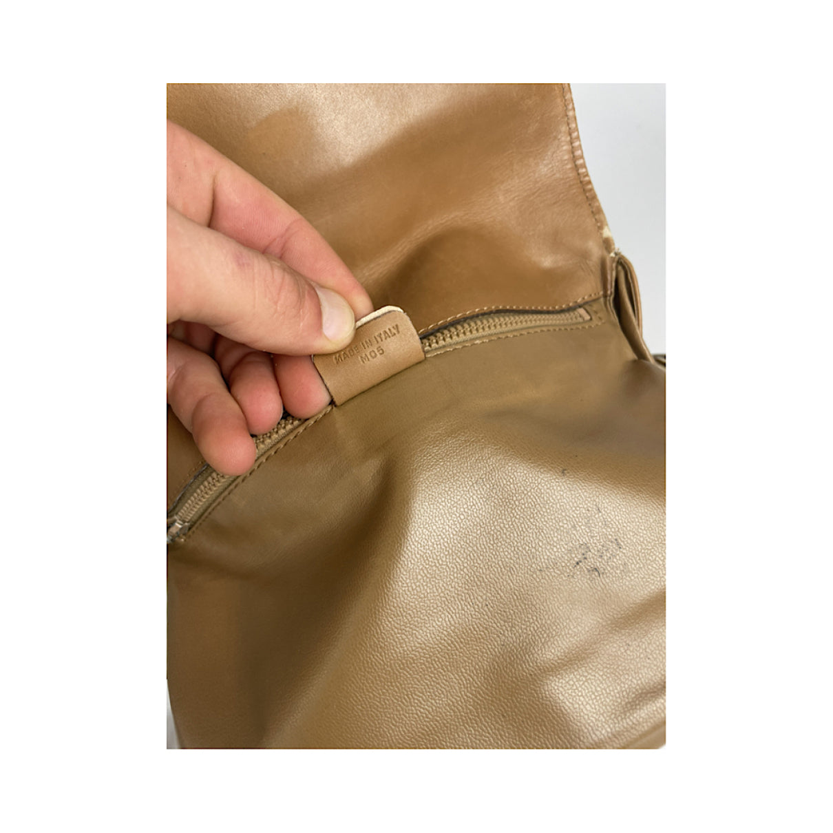 Celine SAC 16 BESACE Brown Leather Handbag image 3