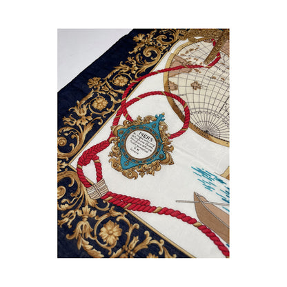 Celine Gold Silk Silk Handkerchief image 3