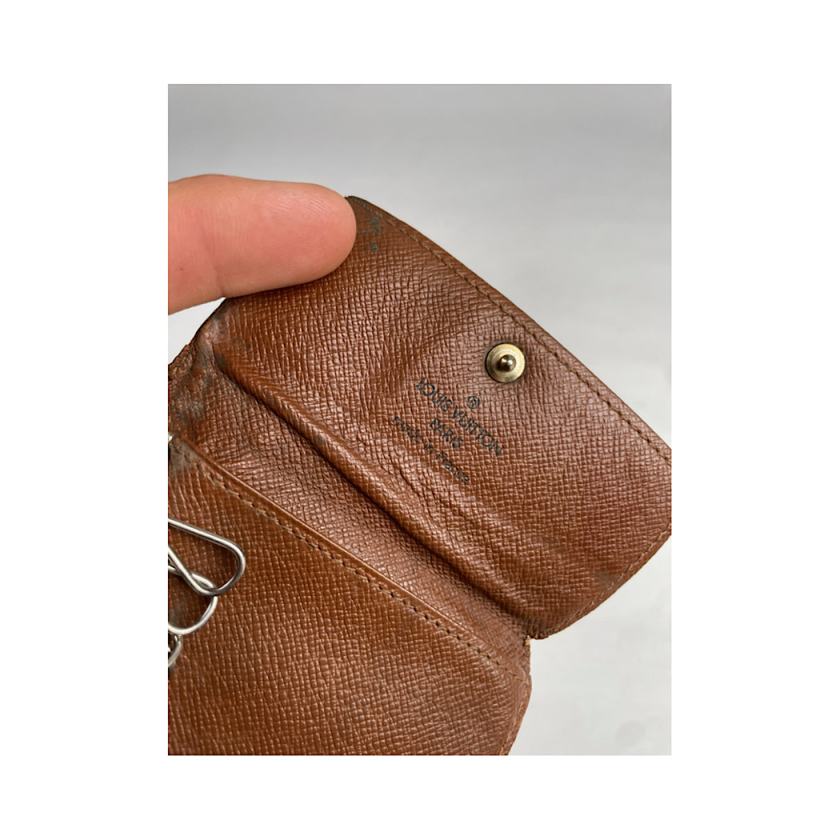 Louis Vuitton Lockme Brown Leather Purse image 4