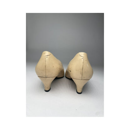 Yves Saint Laurent Beige Leather Heel image 2