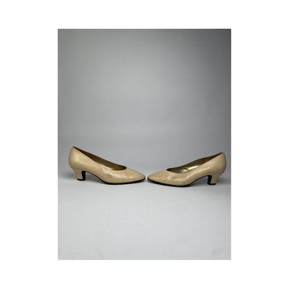 Yves Saint Laurent Beige Leather Heel image 5