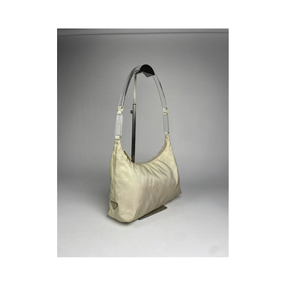 Prada Cleo Beige Polyester Handbag image 2