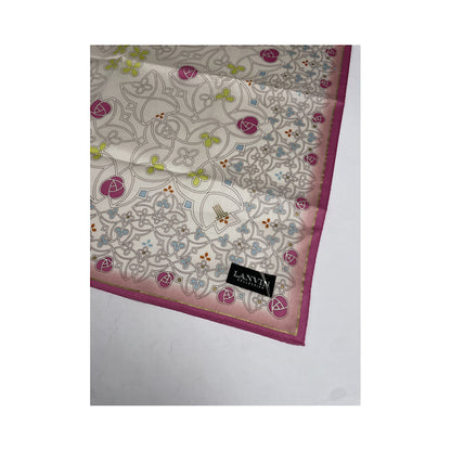 Lanvin Pink Silk Scarf image 2