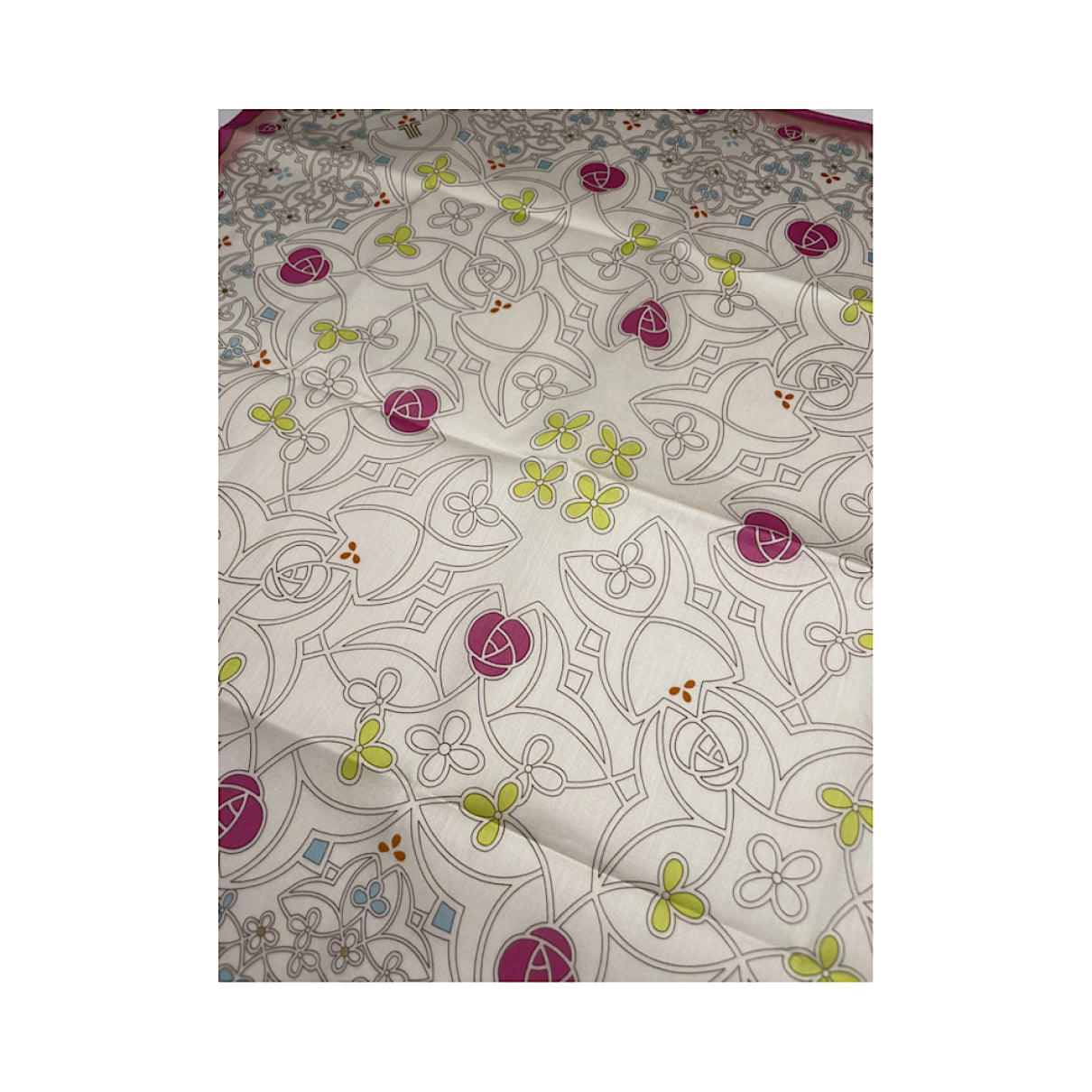 Lanvin Pink Silk Scarf image 3