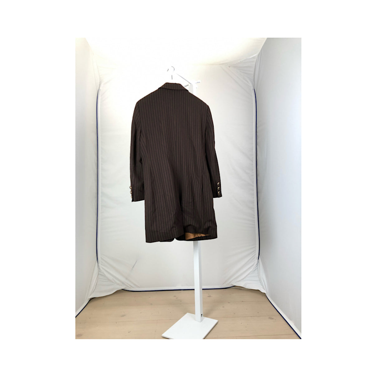 Givenchy Brown Wool Trench Coat image 5