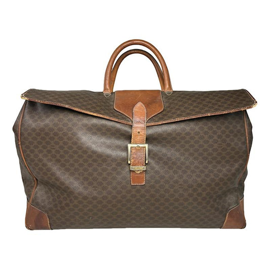 Celine SAC SEAU Brown Leather Handbag image 1