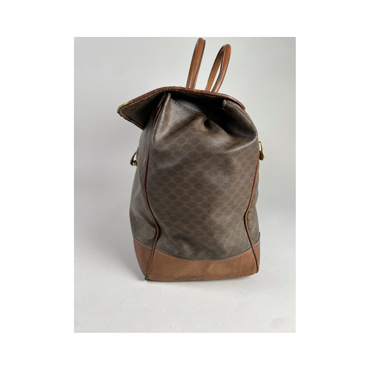 Celine SAC SEAU Brown Leather Handbag image 4