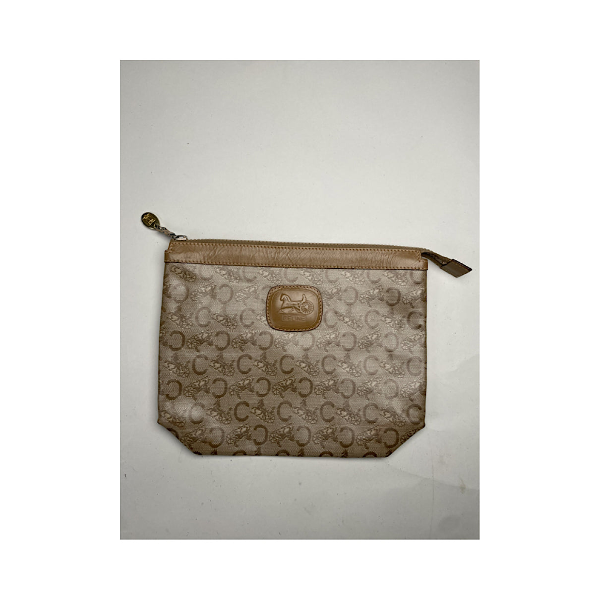 Celine Triomphe Vintage Clutch Bag image 3