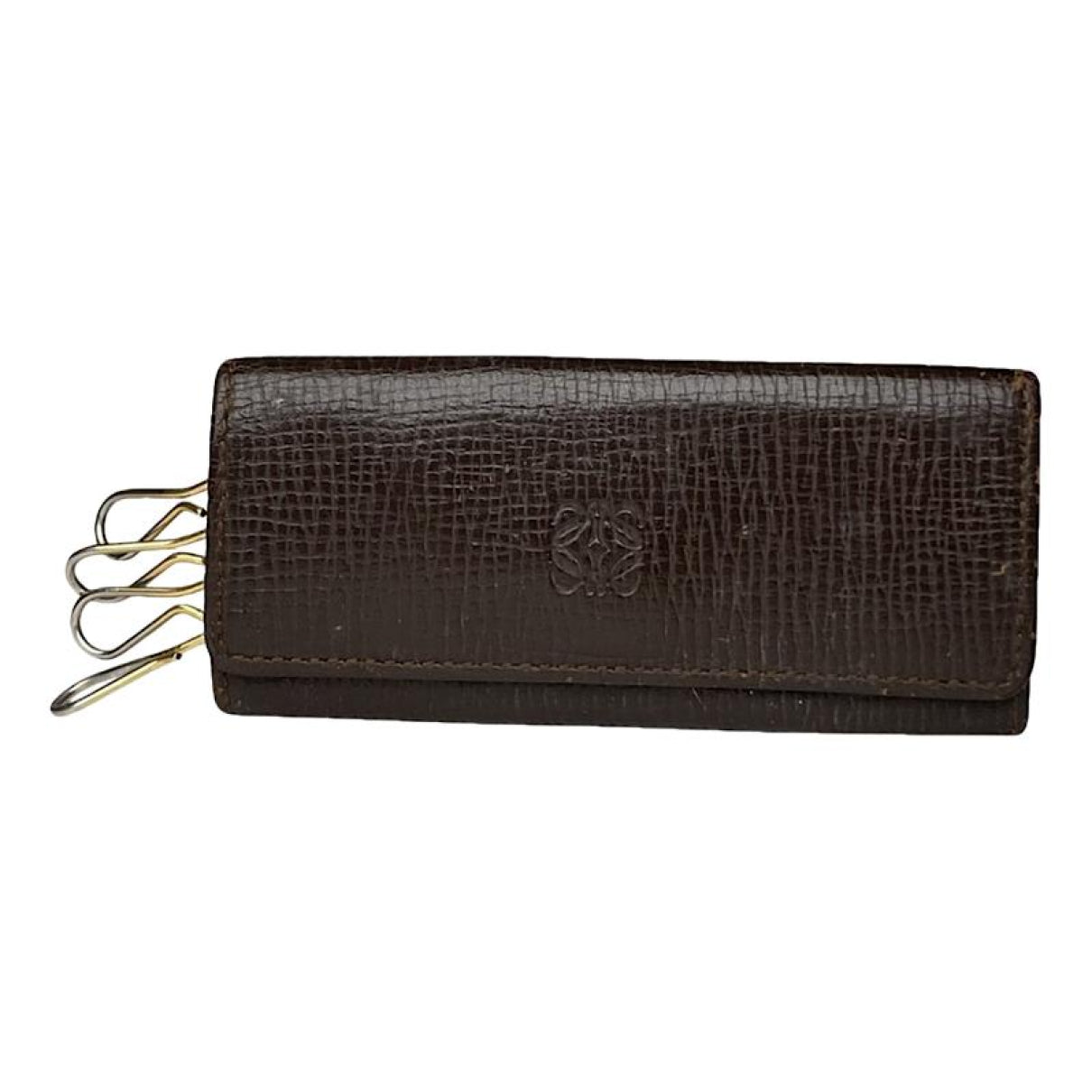 Loewe Brown Leather Purse image 1