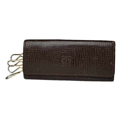 Loewe Brown Leather Purse image 1