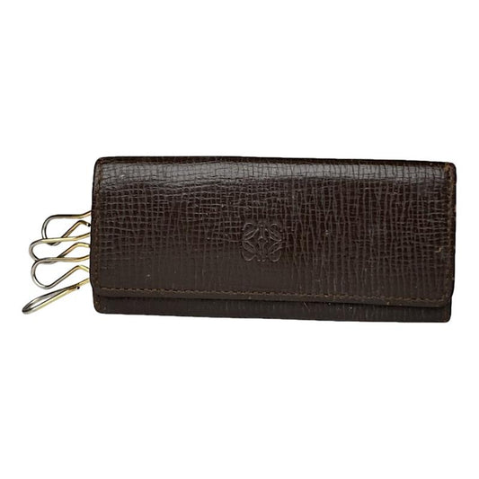 Loewe Brown Leather Purse image 1