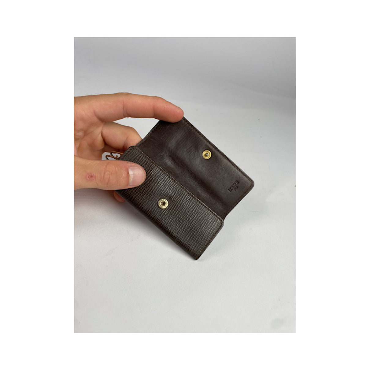 Loewe Brown Leather Purse image 4