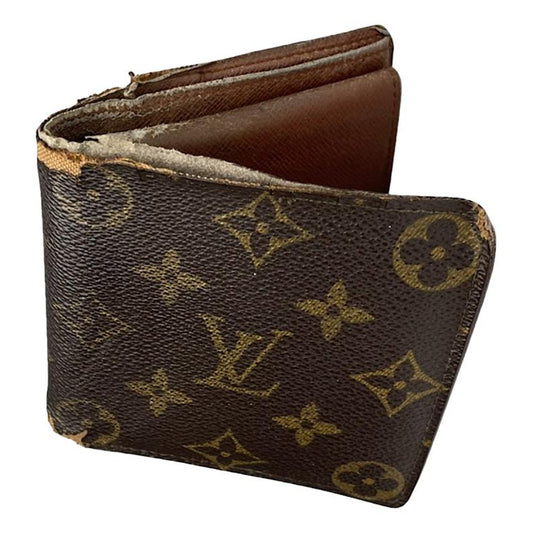 Louis Vuitton Brown Leather Purse image 1
