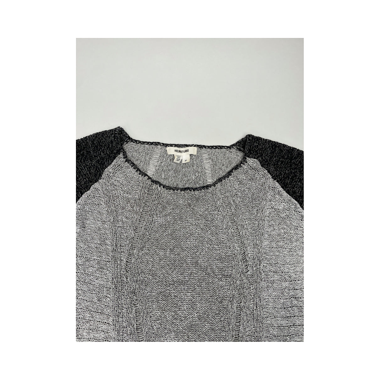 Helmut Lang Black Cotton Knitwear image 3