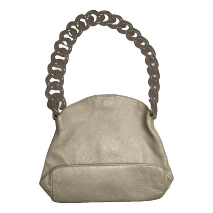 Giorgio Armani Beige Leather Handbag image 1