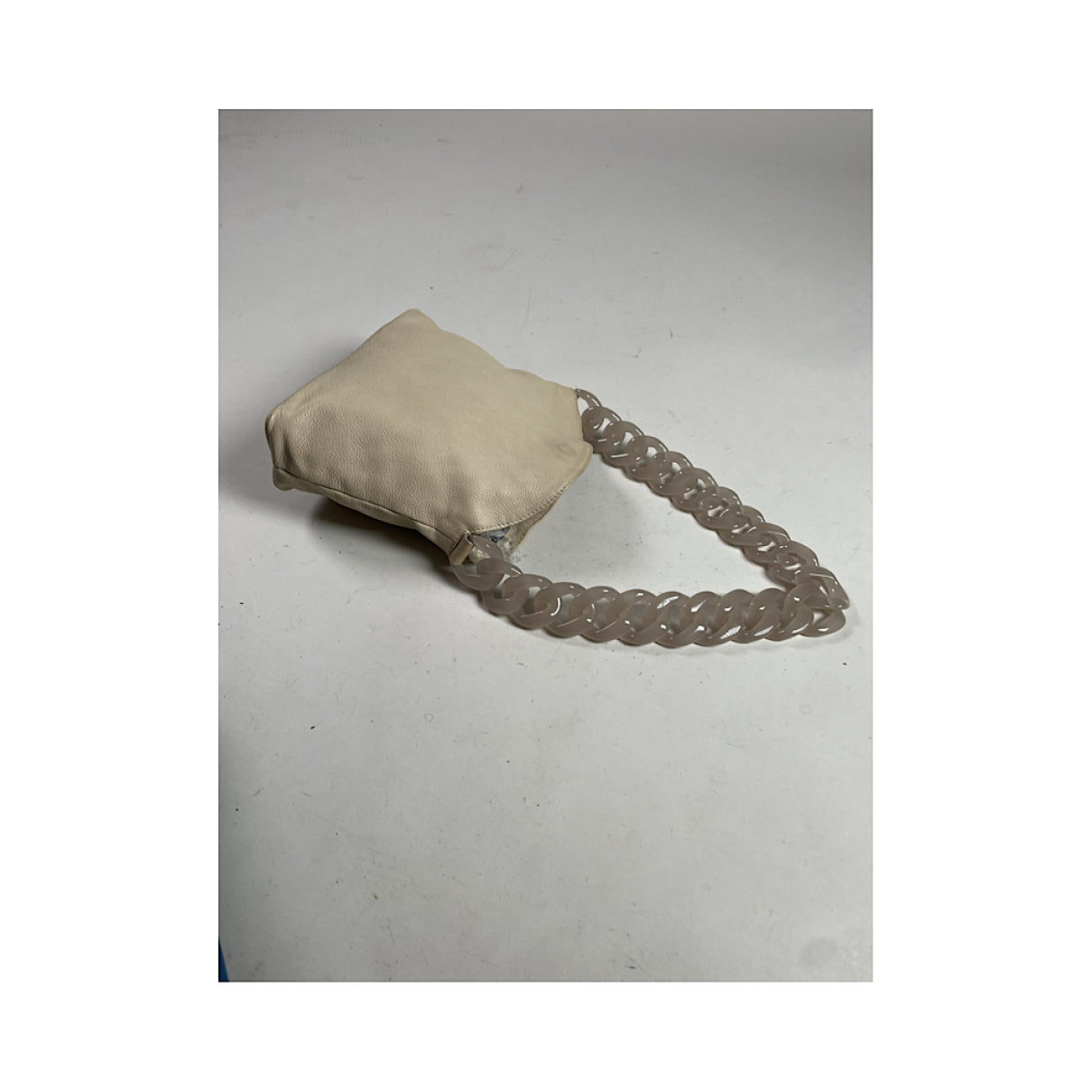 Giorgio Armani Beige Leather Handbag image 4