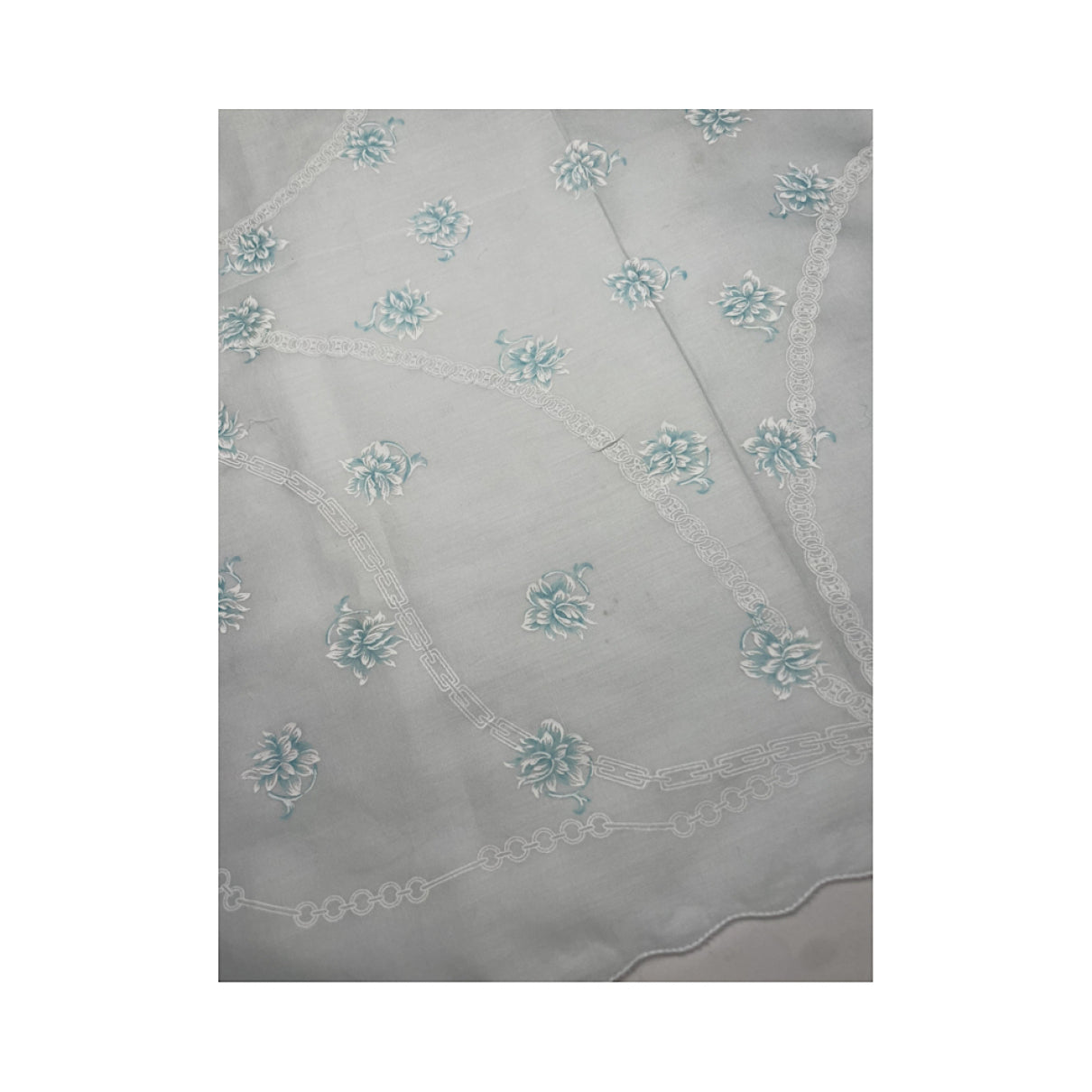 Celine White Silk Silk Handkerchief image 5