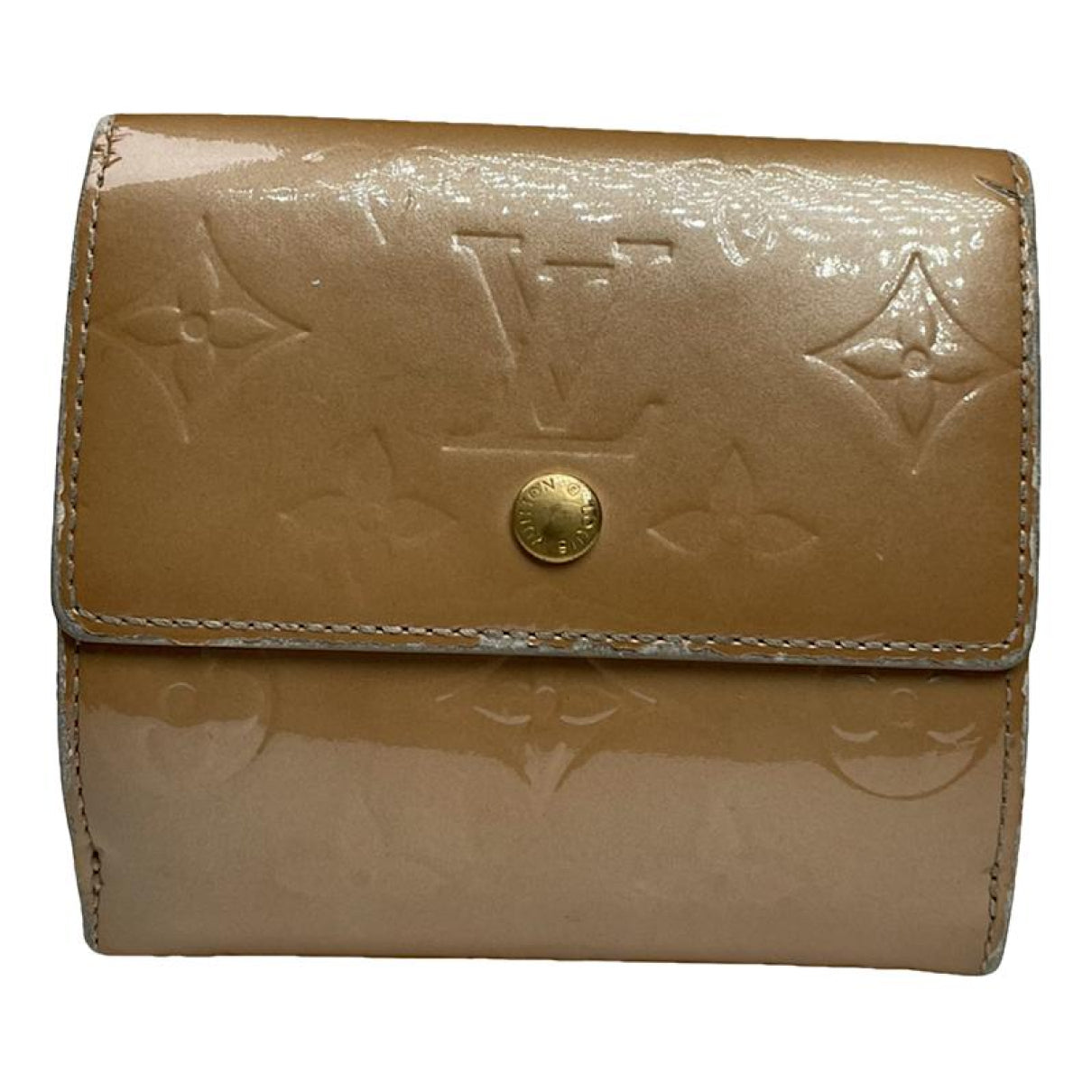 Louis Vuitton Metis Brown Patent Leather Wallet image 1