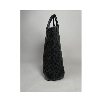 Gucci Jackie Vintage  Black Polyester Handbag image 4