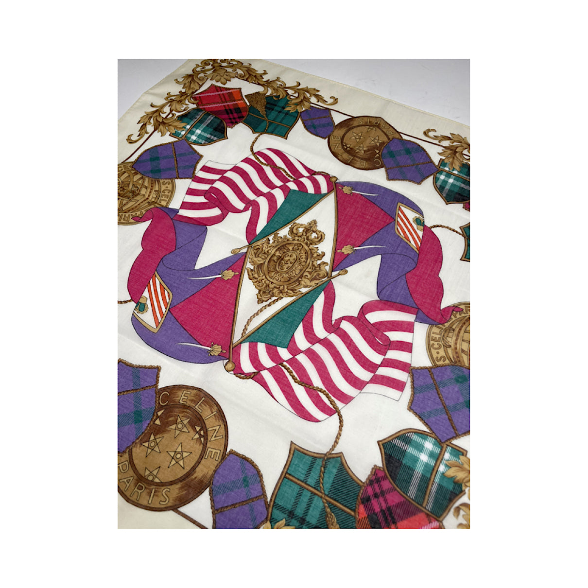 Celine Silk Handkerchief image 3