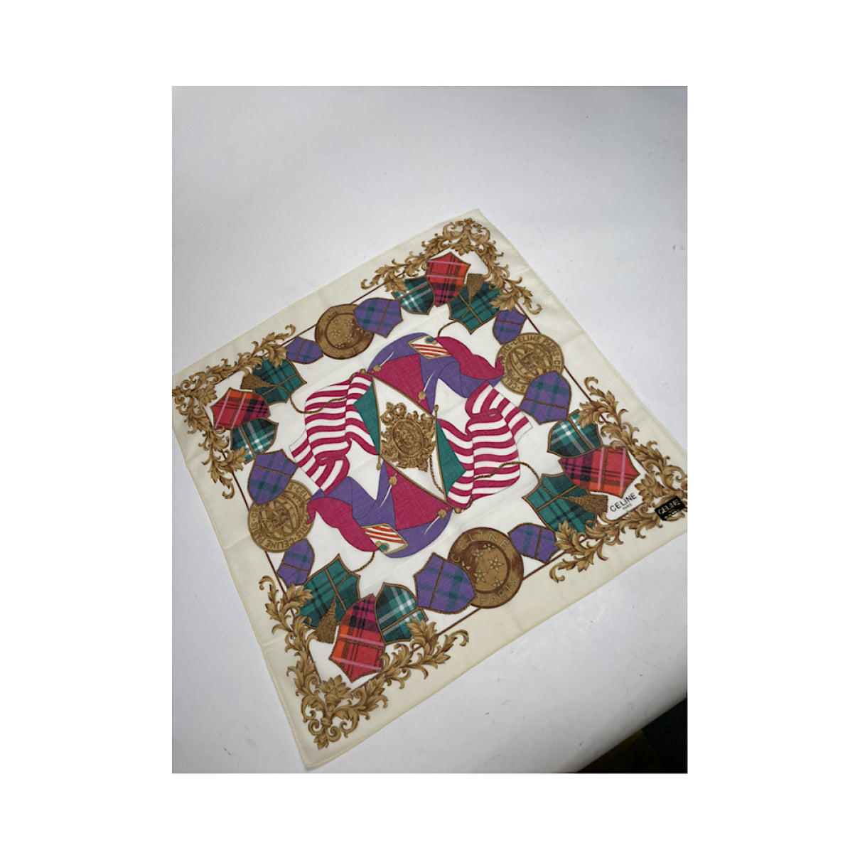 Celine Silk Handkerchief image 4