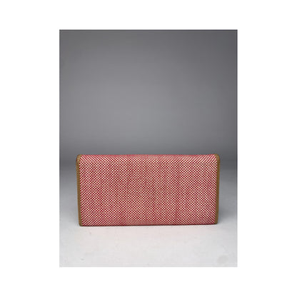 Burberry Red Leather Wallet image 2