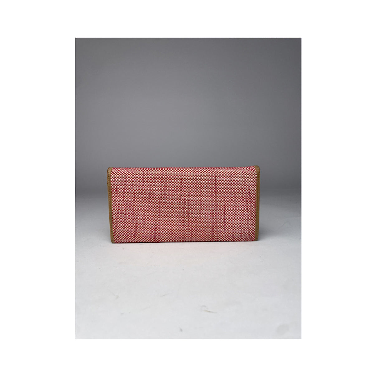 Burberry Red Leather Wallet image 3