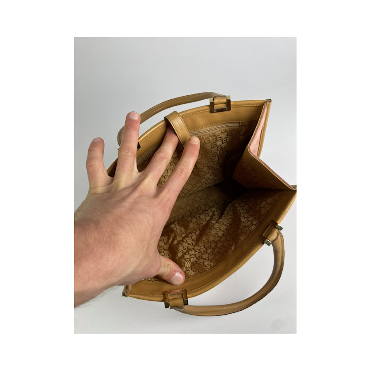 Gucci Jackie Vintage  Pink Leather Handbag image 2