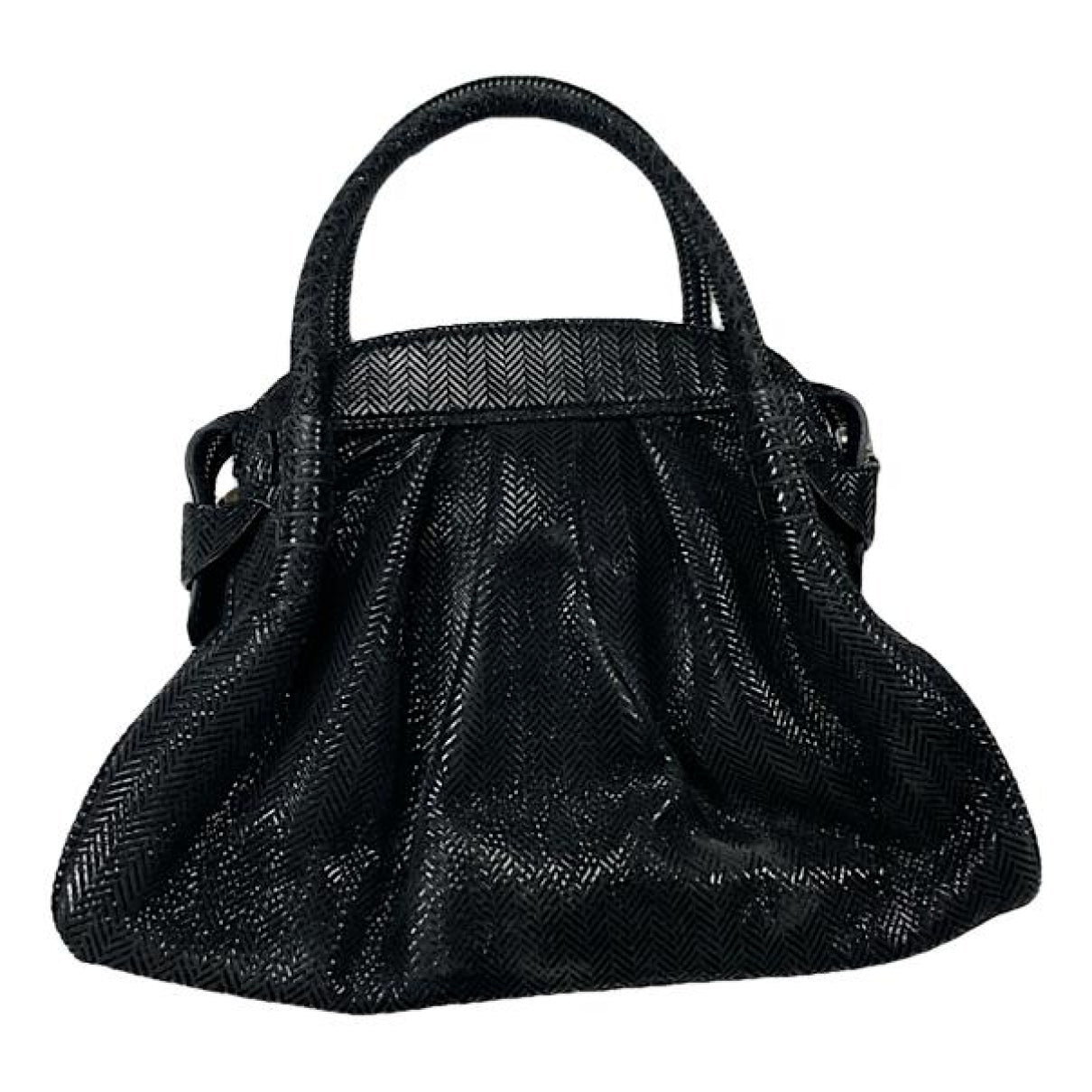 Giorgio Armani Black Leather Handbag image 1