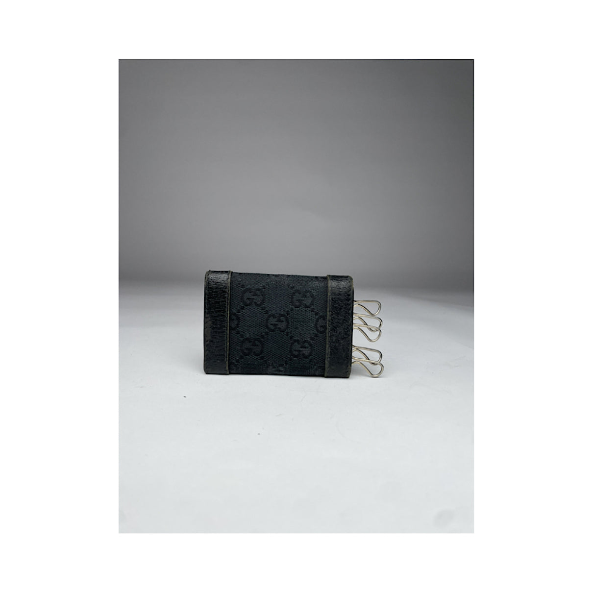 Gucci GG Blooms  Black Leather Purse image 3