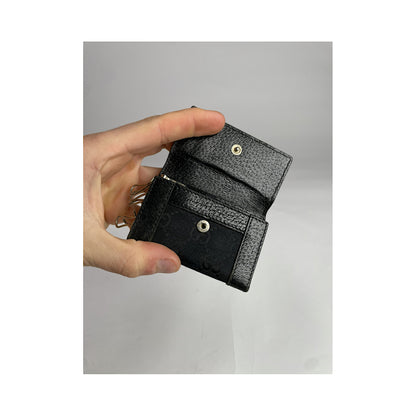 Gucci GG Blooms  Black Leather Purse image 4