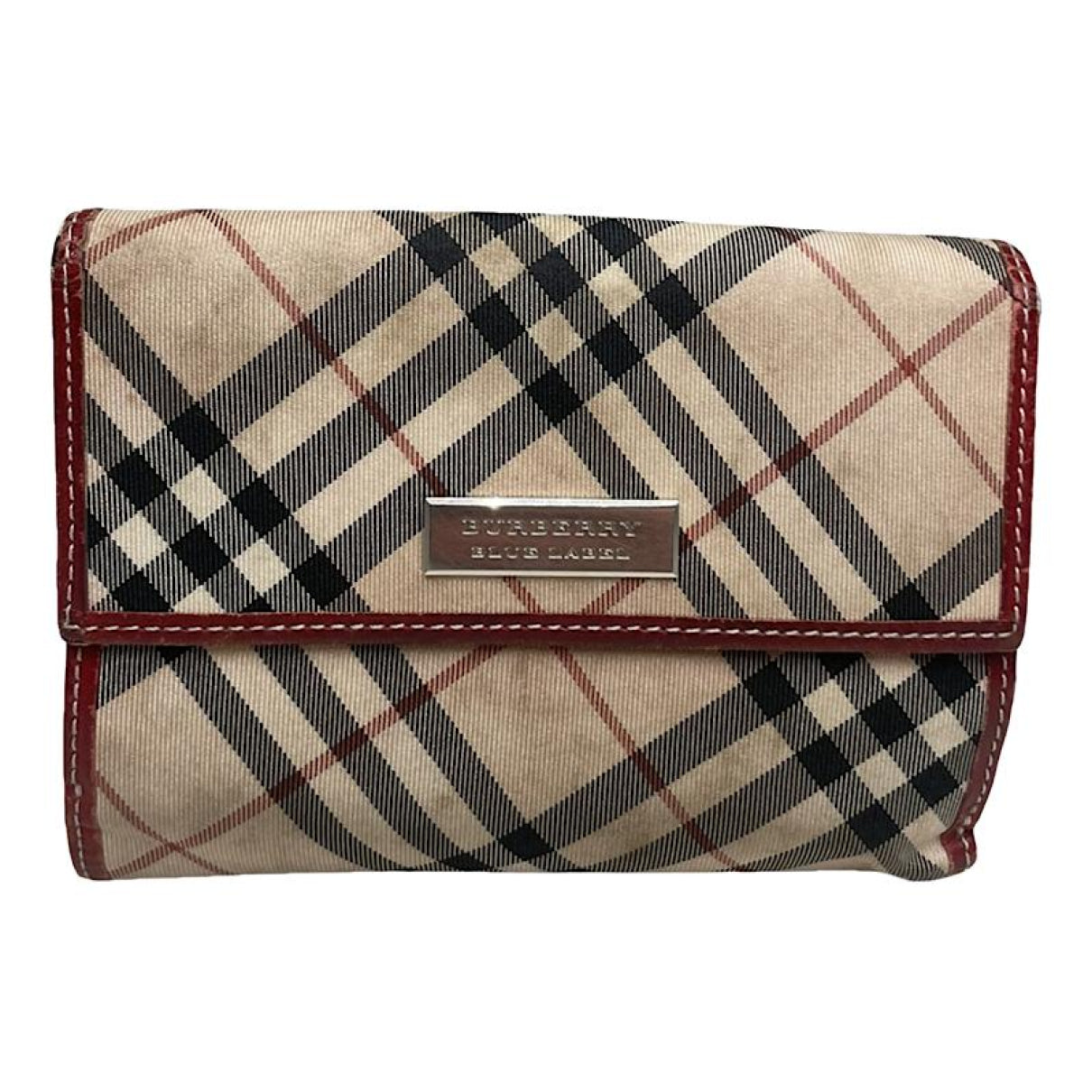 Burberry Beige Leather Wallet image 1