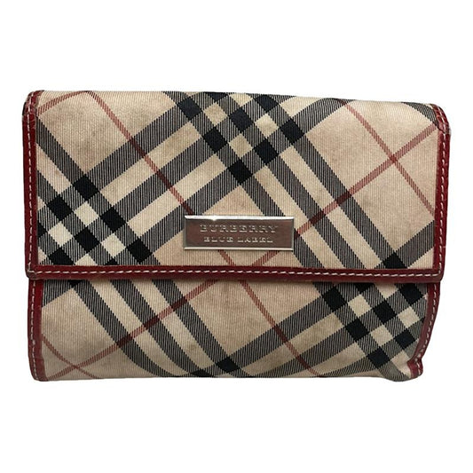 Burberry Beige Leather Wallet image 1