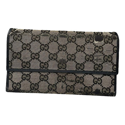Gucci Ophidia Beige Cotton Clutch Bag image 1