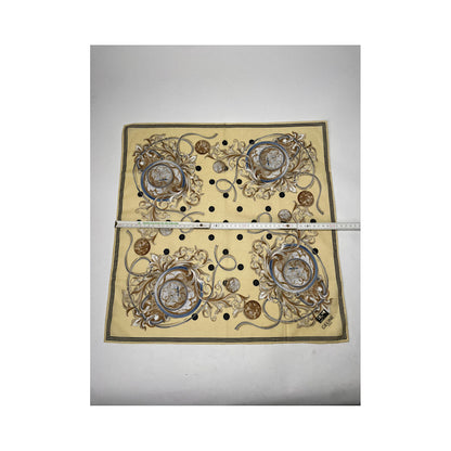 Celine Yellow Silk Silk Handkerchief image 5