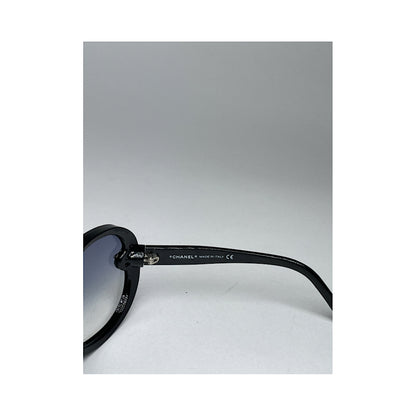 Chanel Black Plastic Sunglasses image 4
